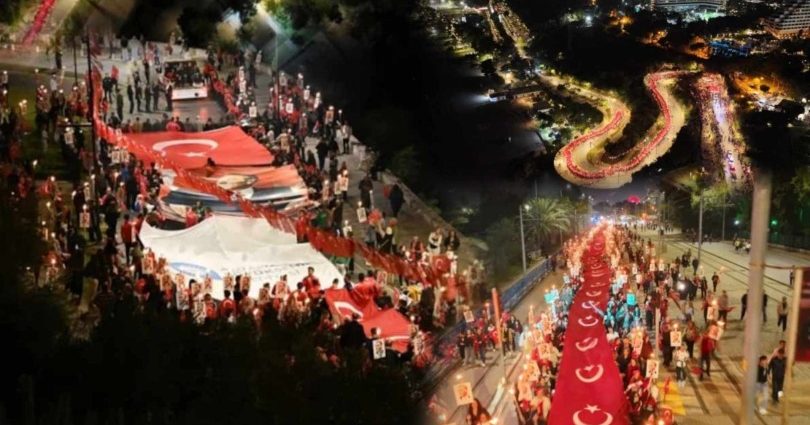 400 metrelik dev Türk bayrağı: Antalya’da Cumhuriyet coşkusu meydanlara taştı – Kıbrıs Gazetesi
