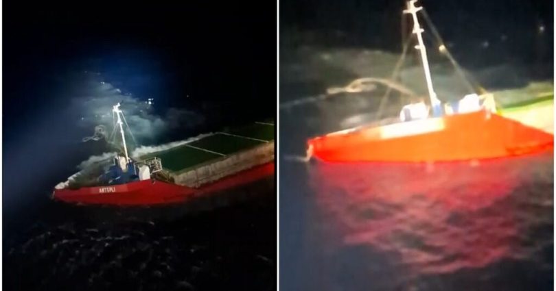 Baf açıklarında ticari bir gemi battı..10 mürettebat kurtarıldı – Kıbrıs Gazetesi